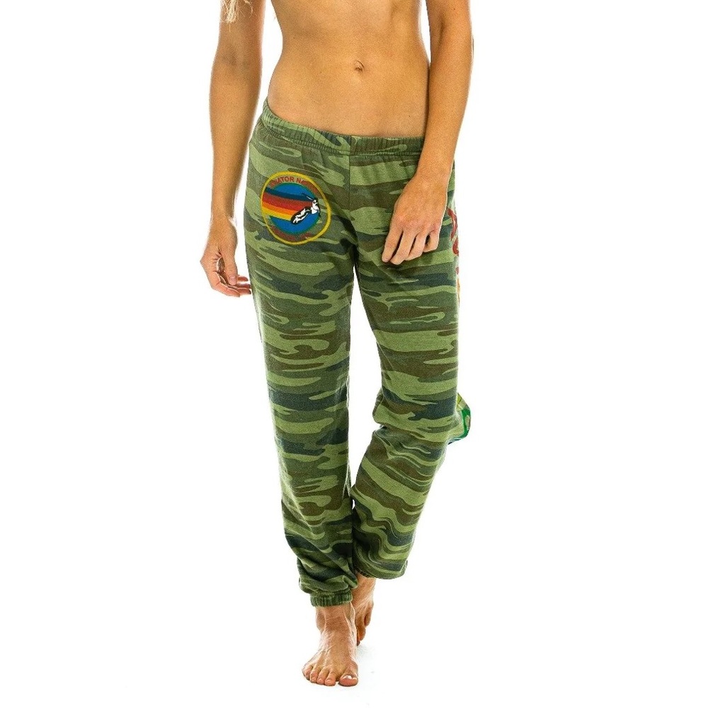 Aviator Nation Camouflage Sweatpants